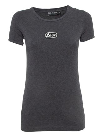 Dolce & Gabbana T-shirt girocollo - Grigio