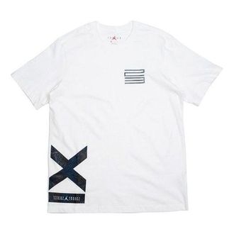Nike Jordan Air Jordan 11 Snakeskin Tee snake pattern Short Sleeve White CI0324-100