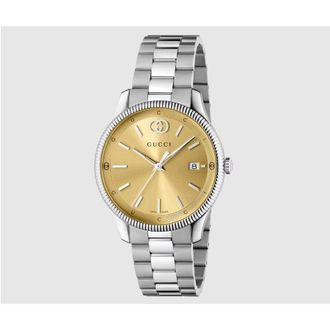 Gucci G-Timeless Quartz Gold Dial Unisex Watch YA1264234
