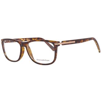 Ermenegildo Zegna Brown Plastic Glasses Mens (Frames)