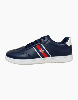 Original Penguin Mens Low Profile Lace Up Trainers Juniors - Navy - Size: 10 45