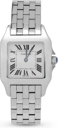 Cartier Pre-owned Cartier Santos De Cartier Demoiselle White Dial Ladies Watch 2701