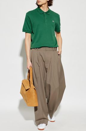 Lacoste Polo Shirt With Logo Patch, Mens, Green