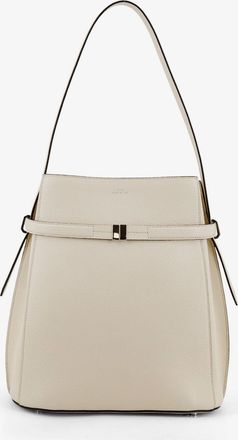 Toteme Borsa a secchiello in pelle martellata con cinturino frontale - TOTEME - gender_Woman