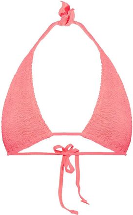 Bond-Eye Jean bikini top - women - Recycled Nylon - One Size - Pink