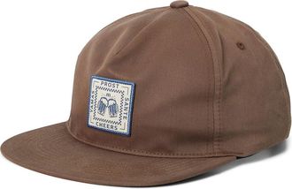 Travis Mathew Cheers Mens Hat Casual Visor Chocolate Brown, Polyester