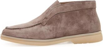 Cesare Gaspari Noir Step High Loafers - Dames - Enkellaarsjes - Beige - 39 EU - Su&egrave;de - Schoenen