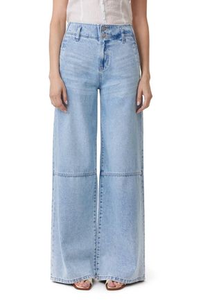 Habitual High Waist Wide Leg Trouser Jeans In Vapor