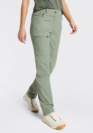 F.lli Campagnolo Zip-off-Hose CMP, Damen, Gr. 34, N-Gr, avocado, Obermaterial: 90% Polyamid, 10% Elasthan, Hosen Zip-off-Hose, sportlicher Stil, f&uuml;r Wandern, aus Polya
