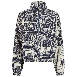 Iriedaily Arkta Teddy Troyer Fleecepullover f&uuml;r Damen | grau