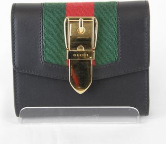 Gucci Black Wallet (Tri-Fold) (Pre-Owned)