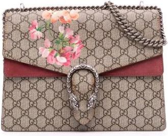 Gucci Pre-owned Shoulder Bags, female, Brown, Size: ONE SIZE Pre-owned Dionysus Shoulder Bag