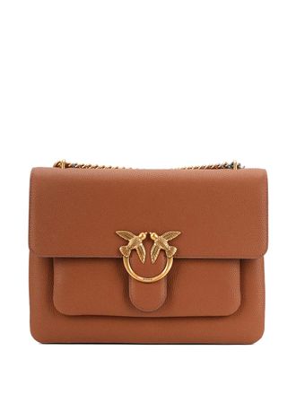 Pinko Love One shoulder bag - women - Leather - One Size - Brown