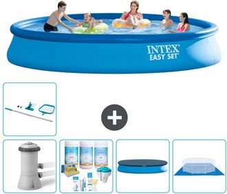 Intex Piscina Easy Set Redonda - 457x84 Cm - 8-piezas S21159