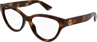 Gucci Authentieke Bril met Topkwaliteit - Dames - Brillen - Bruin - 55 MM - Accessoires
