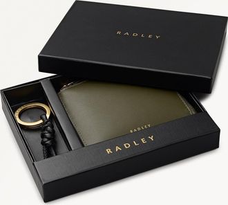 Radley London Black Medium Boxed Purse And Keyring Chilworth Street AW25 Radley London
