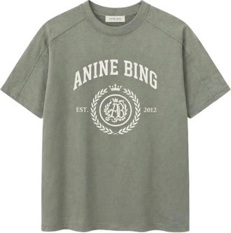 Anine Bing T-Shirts - Dames - T-shirts - Groen - XS - Tops