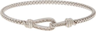 Meshmerise Diamond Hook and Loop Bangle Bracelet - 0.12 ctw in White Gold at Nordstrom Rack