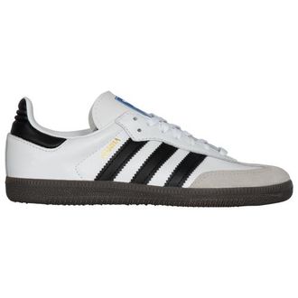 adidas Boys adidas Originals Samba - Preschool Shoes Gum/Core Black/White Size 10.5