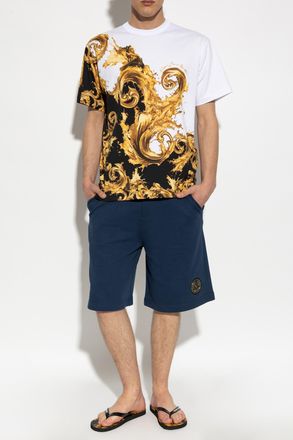 Versace Jeans Couture T-shirt With barocco Print, Mens, Multicolour