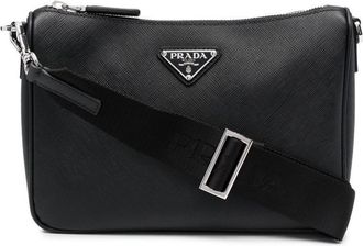 Prada Saffiano Leather Shoulder Bags