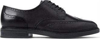 Polo Ralph Lauren Asher Wgtip - Heren - Veterschoenen - Zwart - 46 EU - Leer - Schoenen