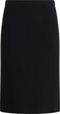 Moschino Pencil Skirt - Dames - Kokerrokken - Zwart - S - Rokken
