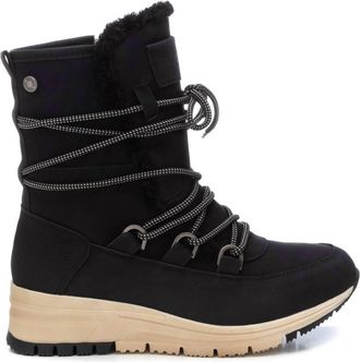 Xti Womens Winter Booties In Black