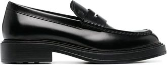 Tod's Klassieke Leren Loafers - Heren - Schoenen - Zwart - Maat: 45 EU Leer