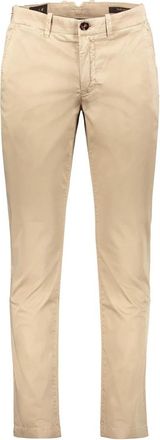 Moorer Filicudi-Kel Broek - Heren - Chinos - Beige - M - Katoen - Broeken