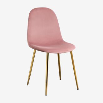 Sklum Set Di 2 Sedie Da Pranzo Glamm Sklum Dorato
