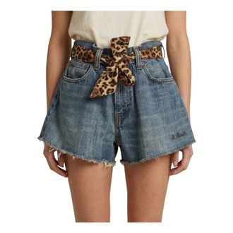 Saint Barth Denim Shorts, female, Blue, Size: XS/S Arizona Deni Short