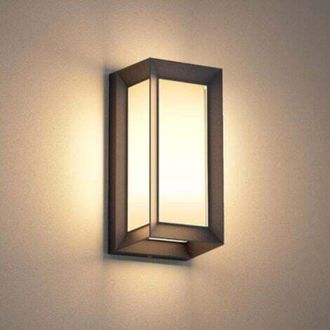 OEM Aplique De Pared Interior/exterior E27, L&aacute;mpara De Pared Moderna Impermeable Ip65, Iluminaci&oacute;n De Pared Para Pasillo, Entrada, Balc&oacute;n, Bombilla No Inc