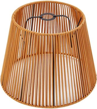 QAZQA Japandi Corda Paralume da esterno con corda arancione IP54 40/28/30, - Qazqa