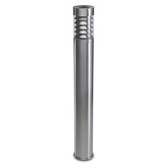 Netlighting Priap Medium Outdoor Bollard Light IP54 E27 in Grey