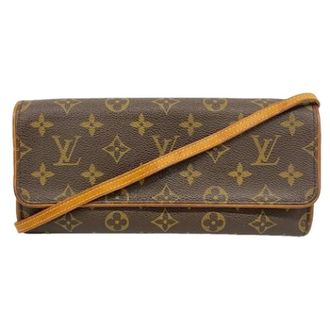 Louis Vuitton Pre-owned Cross Body Bags, female, Brown, Size: ONE SIZE Pre-owned Pochette Shoulder Bag