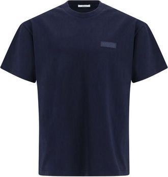 Givenchy Blue Cotton Mens T-Shirt