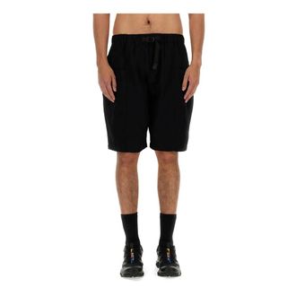 South2 West8 Casual Shorts, male, Black, Size: M Belted C.s. Short