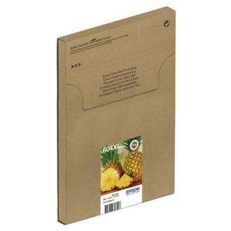 Epson Cartuccia Multipack Epson 604XL a 4 Colori (C13T10H64510) - Confezione di Inchiostri Multicolore per Stampanti Epson con Tecnologia EasyMail