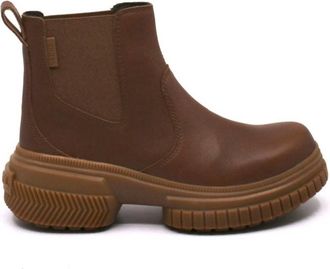 Sorel Womens Ona Ave Chelsea Boots In Velvet Tan/gum