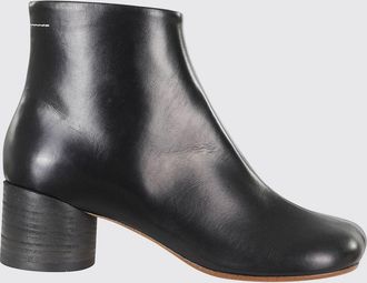 Maison Margiela Stivaletti Anatomic Tabi in pelle liscia con tacco cilindrico