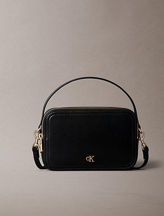 Calvin Klein Bolso Bandolera Tipo C&aacute;mara Con Logo Monograma