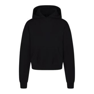 SKIMS Skims, Hoodies & sweatvesten, Dames, Zwart, XS, Katoen, Cotton Fleece Classic Pullover Hoodie