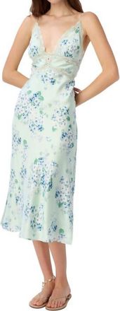 Cami NYC Bibiana Midi Dress In Climbing Hydrangea