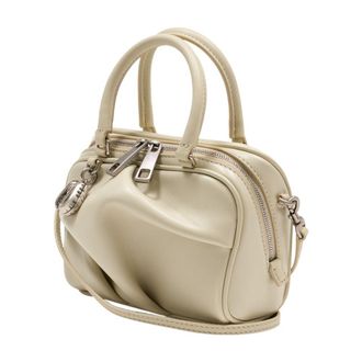 Marc Jacobs Womens Lambskin Handbag White