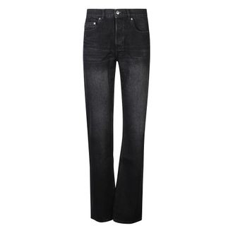 A.P.C. Straight Jeans, male, Black, Size: W31 Rescue Jeans