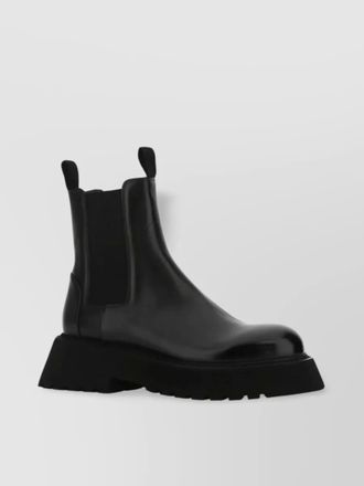 Mars&egrave;ll modern leather ankle boots