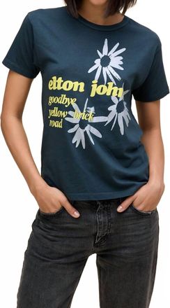 Daydreamer Elton John Ringer Tee In Black