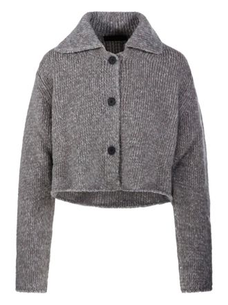 Fabrizio Del Carlo Cardigan con bottoni - Grigio