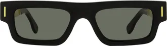 Retro Superfuture Colpo Sunglasses - Black